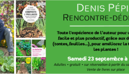 Rencontre-Dédicace Denis Pépin | Samedi 23 septembre à 14h30