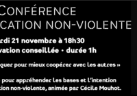 Conférence Communication non-violente | Médiathèque | Mardi 21 novembre à 18h30