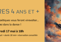 Lectures 4 ans et + | Vendredi 17 mai 18h